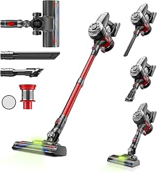 Hearten 掃除機 コードレスコードレス掃除機2段吸引力モード 低騒音 Amazon | Hearten 掃除機 コードレス【超軽量自走式設計